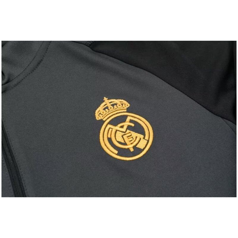 Mens Real Madrid Training Suit Grey 2023/24