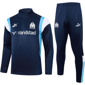 Mens Olympique Marseille Training Suit Royal 2023/24