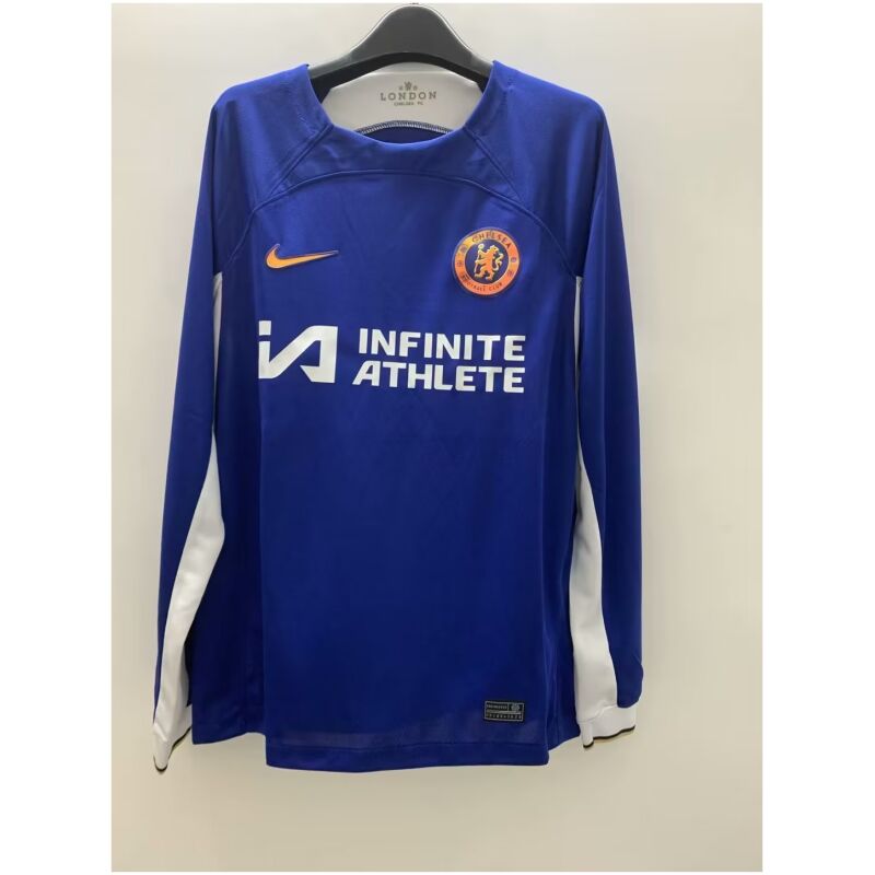 Mens Chelsea Home Jersey Long Sleeve 2023/24