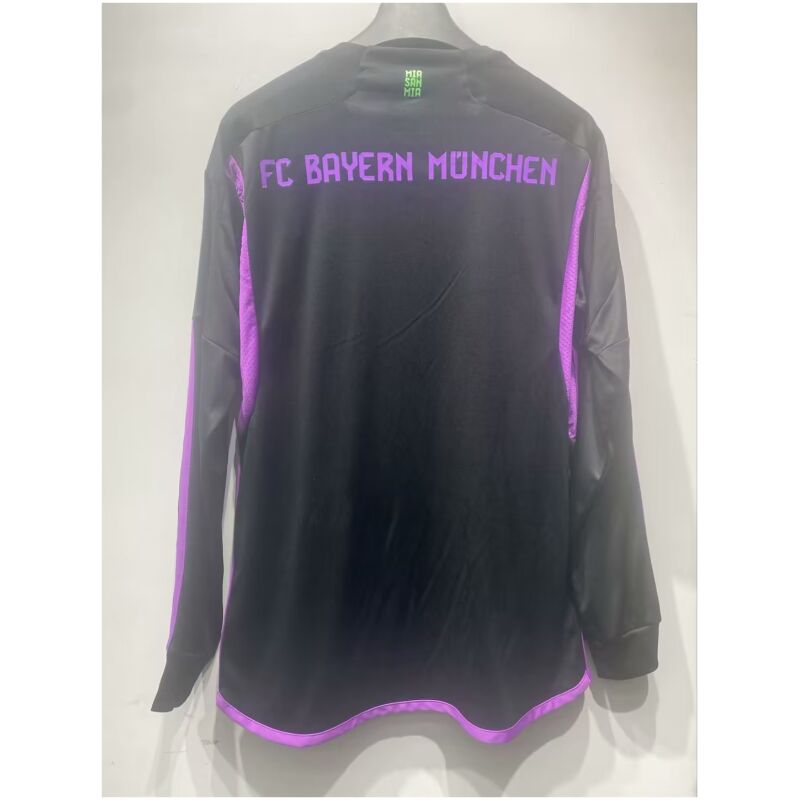 Mens Bayern Munich Away Jersey Long Sleeve 2023/24