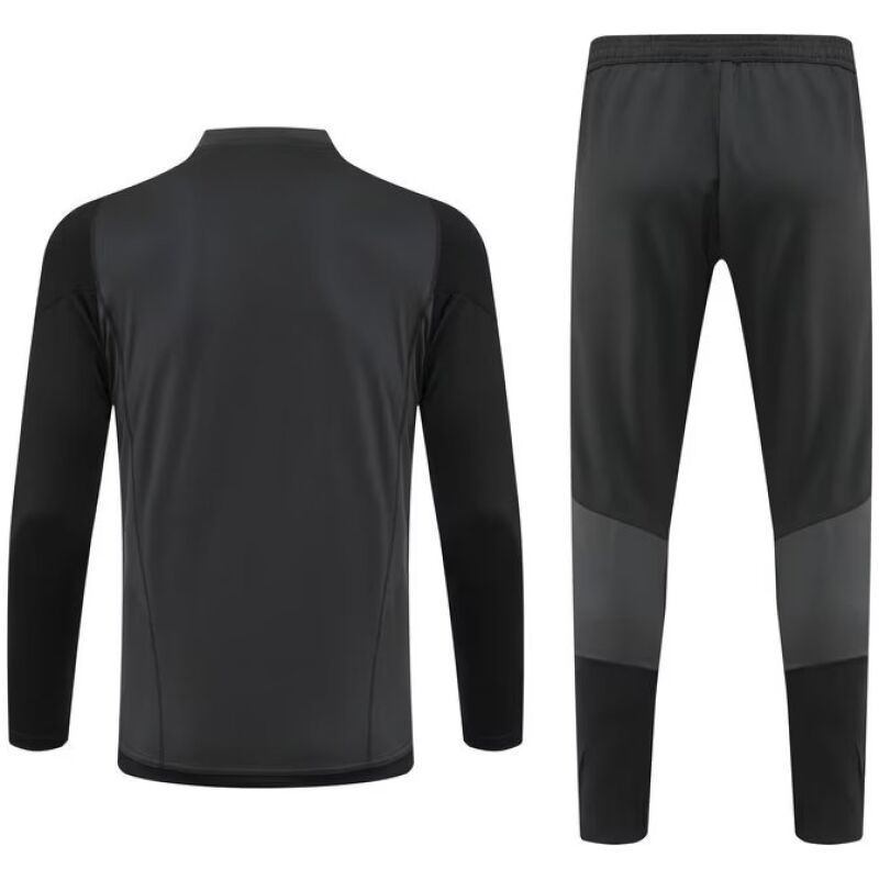 Mens Real Madrid Training Suit Grey 2023/24