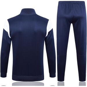 Mens Olympique Marseille Jacket + Pants Training Suit Royal 2023/24