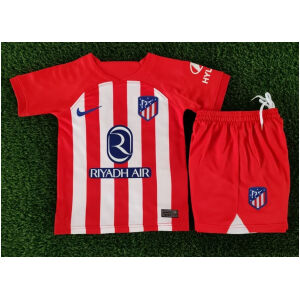 Kids Atletico Madrid Home Jersey 2023/24