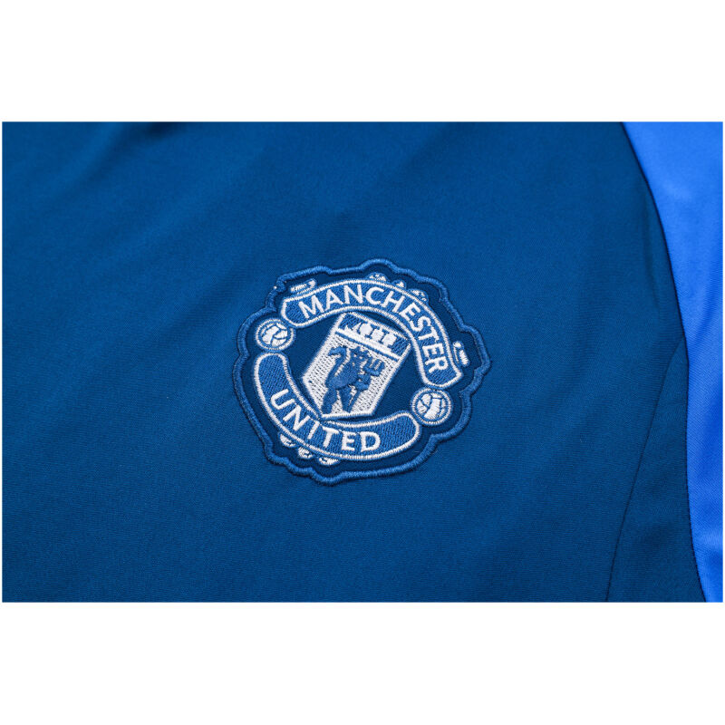 Mens Manchester United Short Training Jersey Blue 2023/24