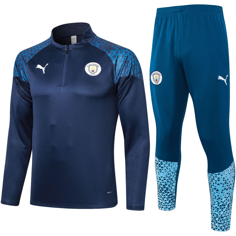 Mens Manchester City Training Suit Royal 2023/24