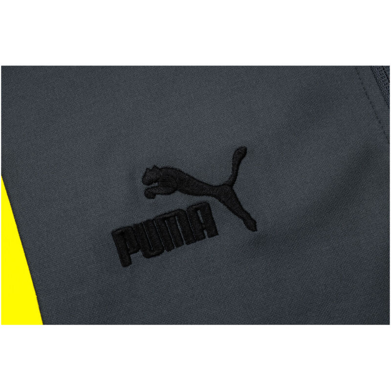 Mens Borussia Dortmund Jacket + Pants Training Suit Grey 2023/24