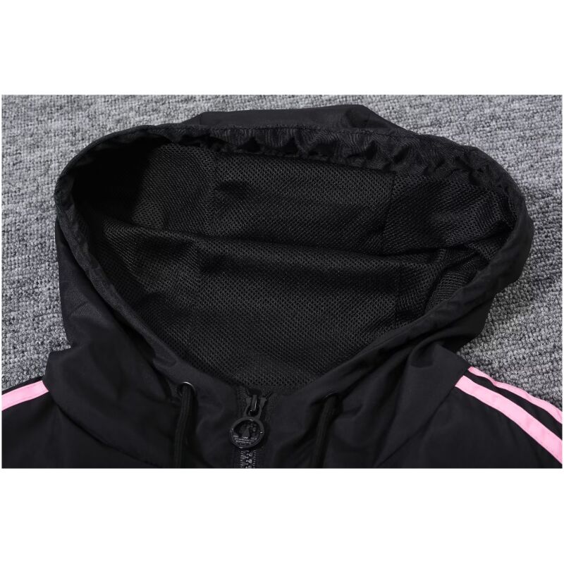 Mens Inter Miami C.F. All Weather Windrunner Jacket Black 2023/24