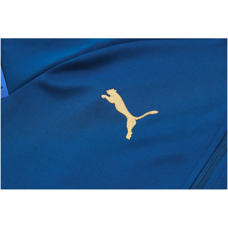 Mens Olympique Marseille Jacket + Pants Training Suit Blue 2023/24