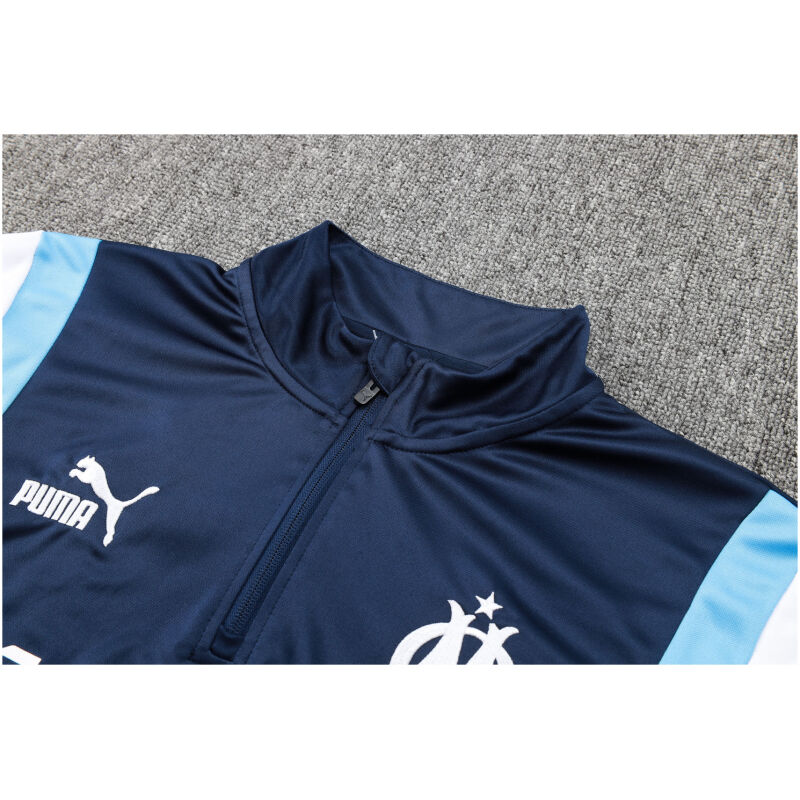 Mens Olympique Marseille Training Suit Royal 2023/24