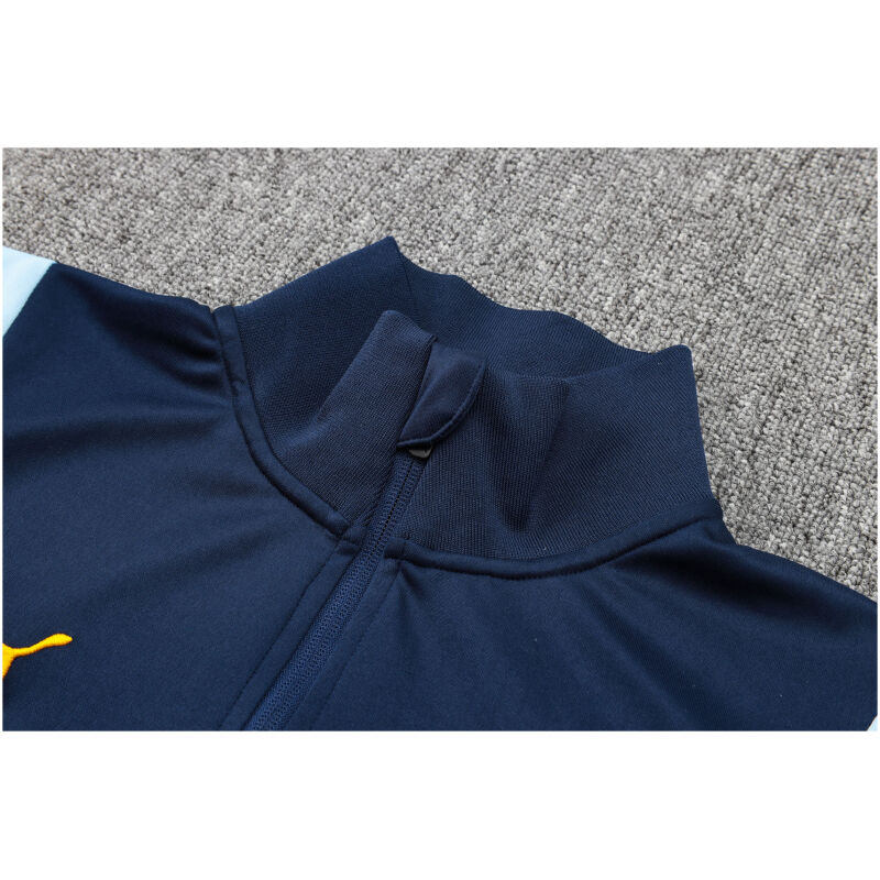 Mens Manchester City Jacket + Pants Training Suit Royal 2023/24