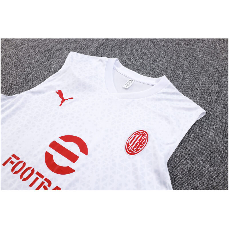 Mens AC Milan Singlet Suit White 2023/24