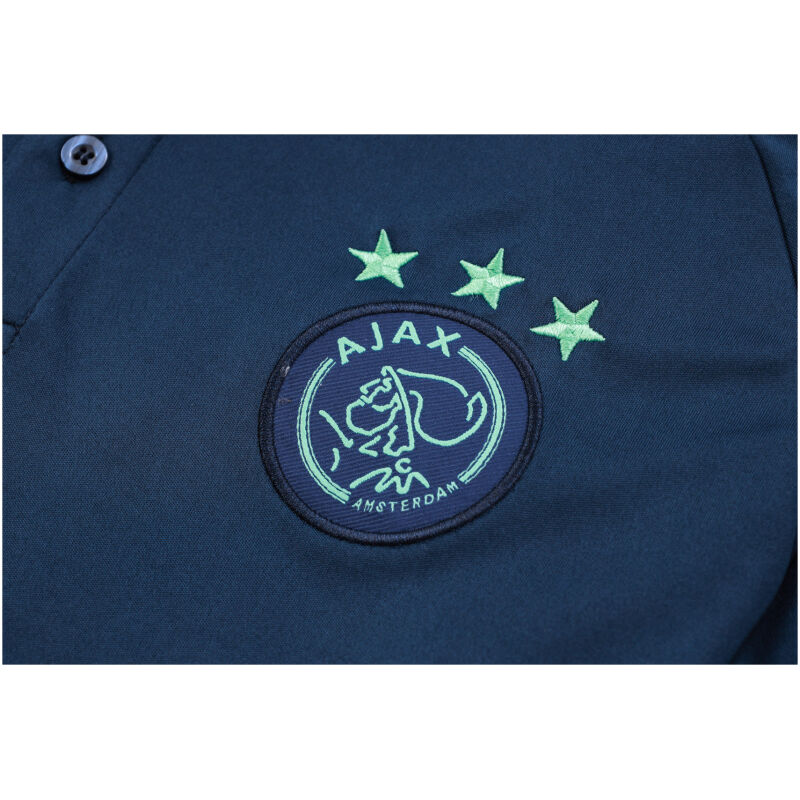 Mens Ajax Polo Shirt Royal 2023/24