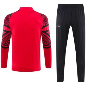 Mens Napoli Training Suit Red 2023/24