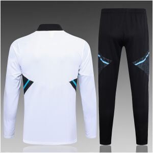 Kids Manchester United Training Suit White 2023/24