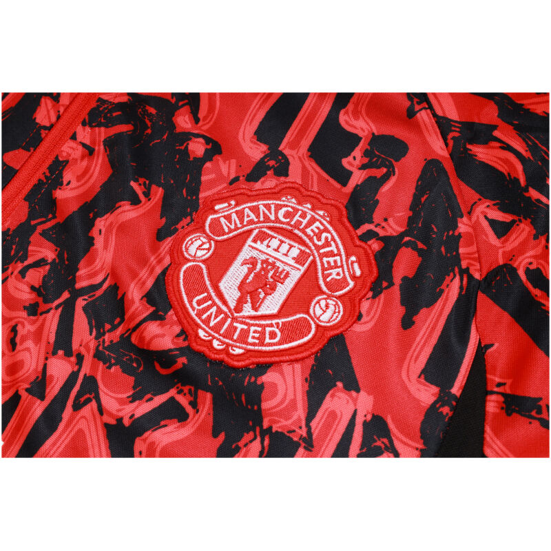 Mens Manchester United Training Suit Red 2023/24