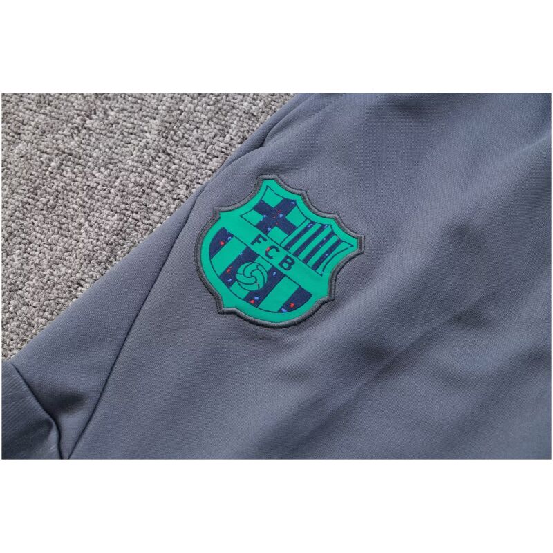 Mens Barcelona Training Suit Grey 2023/24