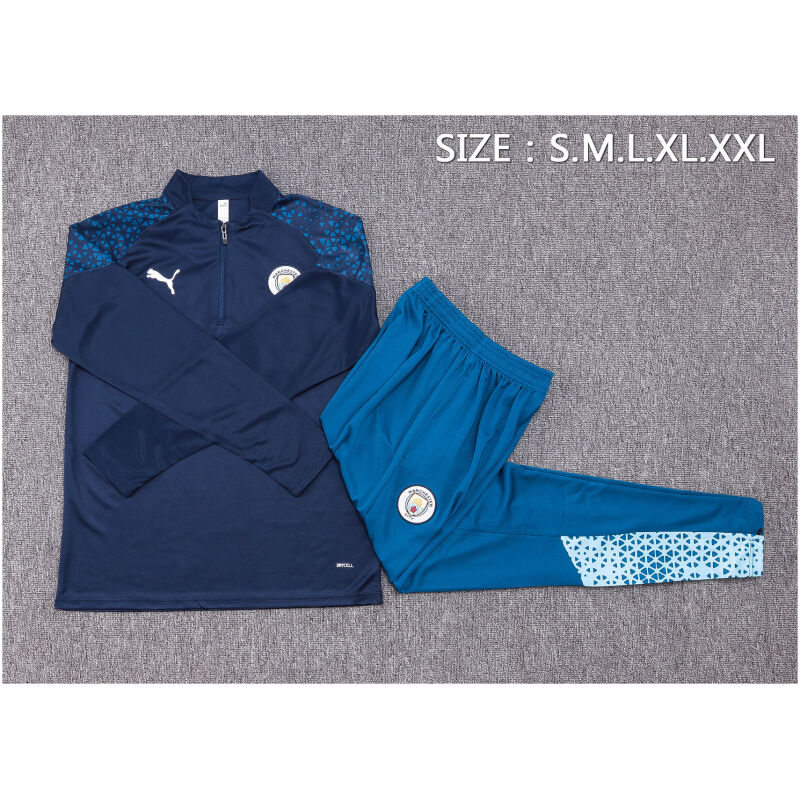 Mens Manchester City Training Suit Royal 2023/24