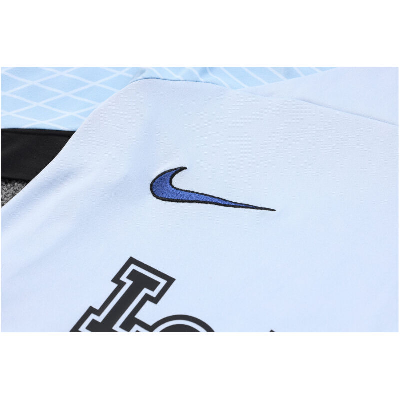 Mens Inter Milan Short Training Suit Pale Blue 2023/24