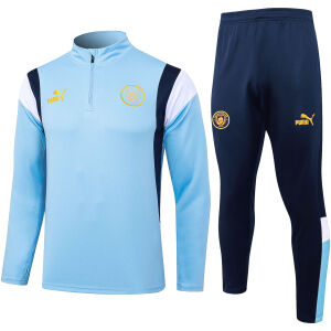 Mens Manchester City Training Suit Blue 2023/24