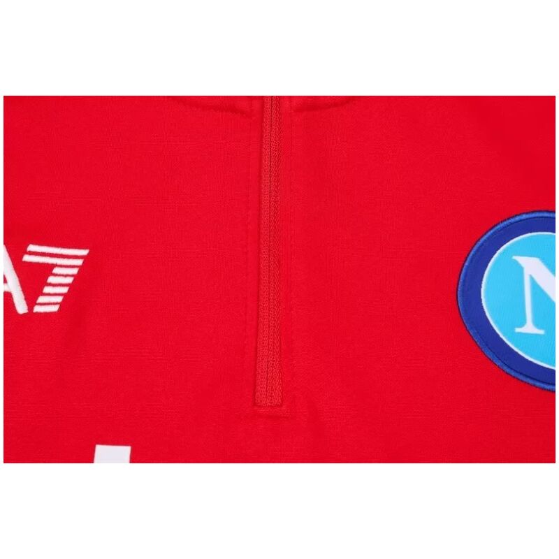 Mens Napoli Training Suit Red 2023/24