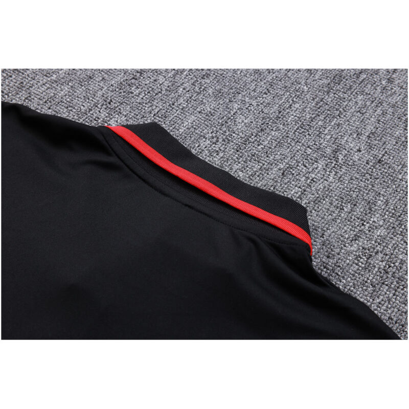 Mens AC Milan Polo Shirt Black III 2023/24