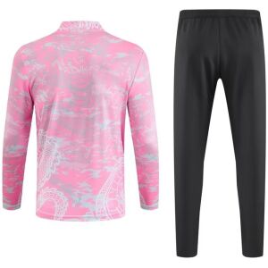 Herren Real Madrid Trainingsanzug Rosa Drache 2023/24