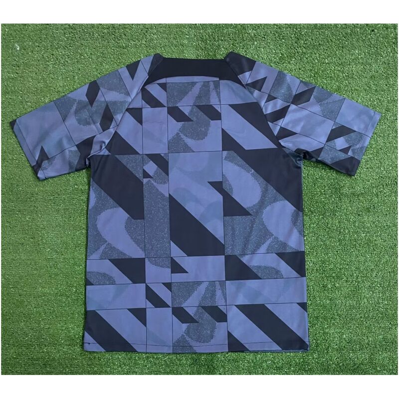 Mens Barcelona Academy Pro Performance Pre-Match Top Navy Jersey 2023/24