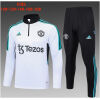 Kids Manchester United Training Suit White 2023/24