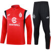 Mens AC Milan Training Suit Red 2023/24