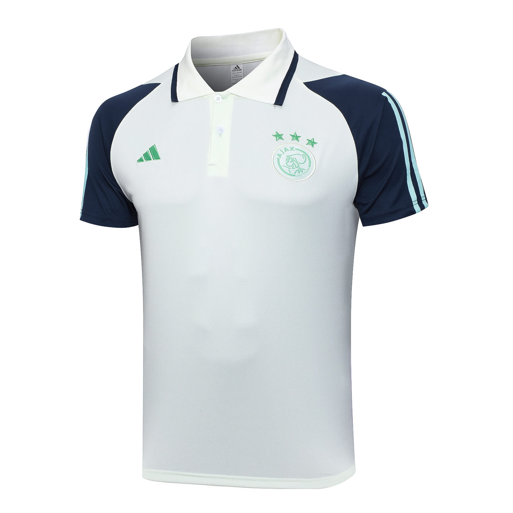 Herren Ajax Polo-Shirt Hellgrün 2023/24