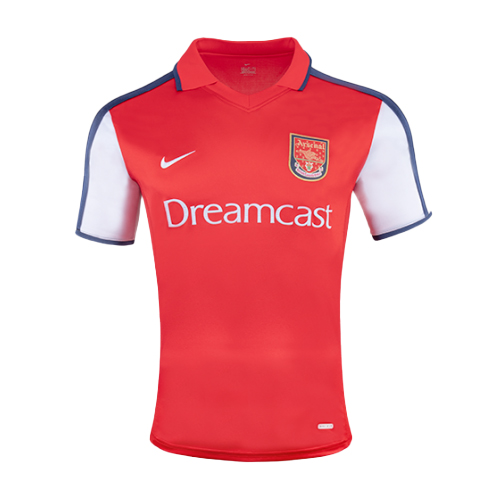 Mens Arsenal Retro Home Jersey 2001/02