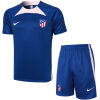 Mens Atletico Madrid Short Training Suit Blue 2023/24