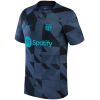 Mens Barcelona Academy Pro Performance Pre-Match Top Navy Jersey 2023/24