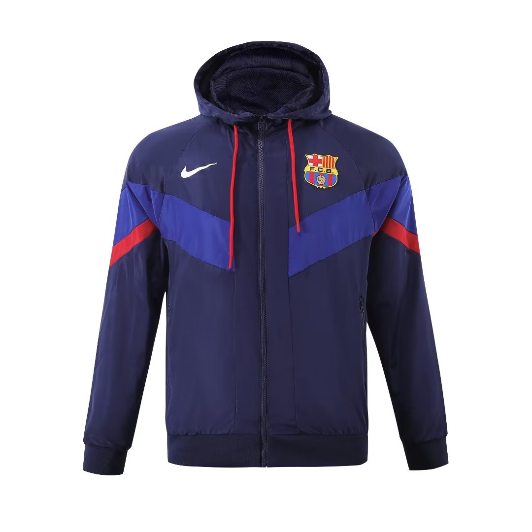 Mens Barcelona All Weather Windrunner Jacket Royal 2023/24
