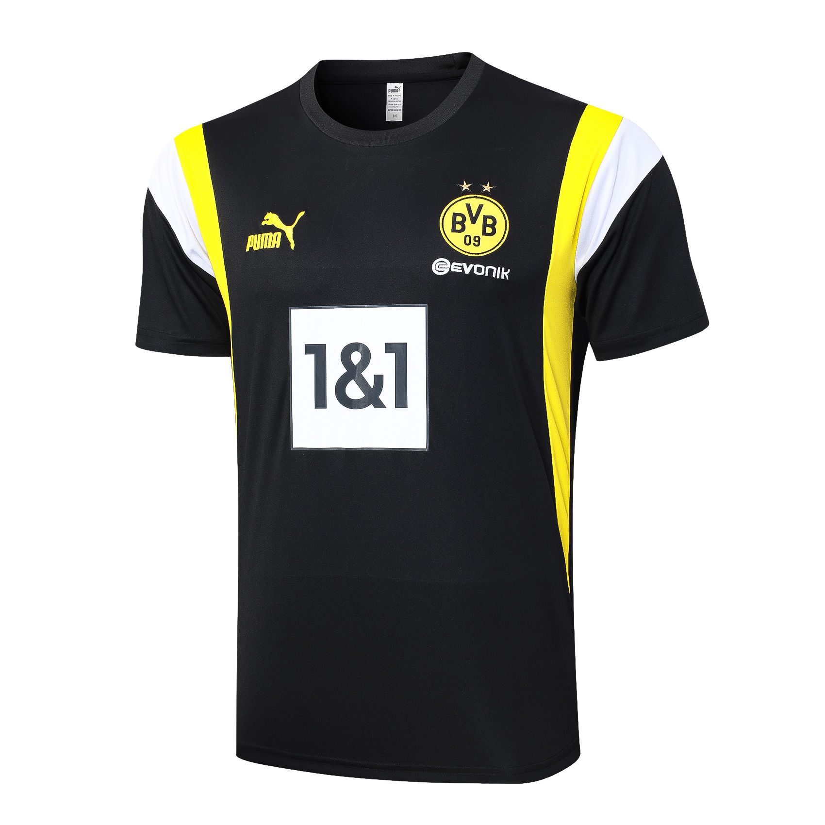Mens Borussia Dortmund Short Training Jersey Black 2023/24