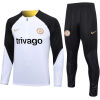 Mens Chelsea Training Suit White 2023/24