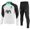 Mens Liverpool Training Suit Light Grey 2023/24