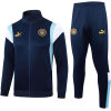 Mens Manchester City Jacket + Pants Training Suit Royal 2023/24