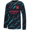 Mens Manchester City Third Jersey Long Sleeve 2023/24