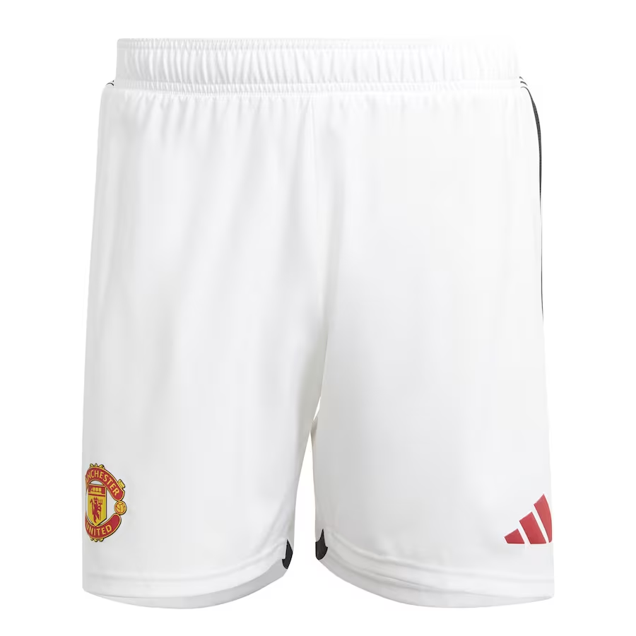Mens Manchester United Home Authentic White Shorts 2023/24 – Match