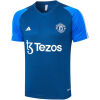 Mens Manchester United Short Training Jersey Blue 2023/24