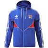 Mens Olympique Lyonnais All Weather Windrunner Jacket Blue 2023/24