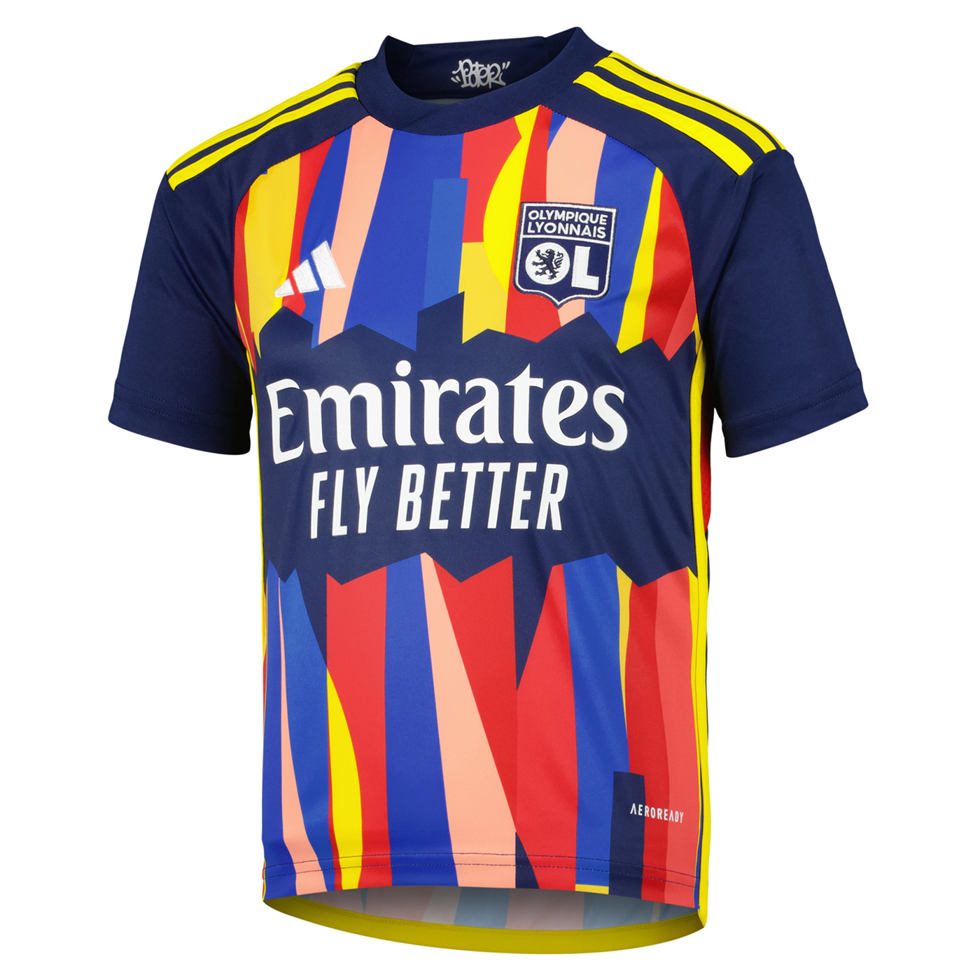 Mens Olympique Lyonnais Third Jersey 2023/24