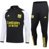 Mens Olympique Lyonnais Training Suit Black 2023/24