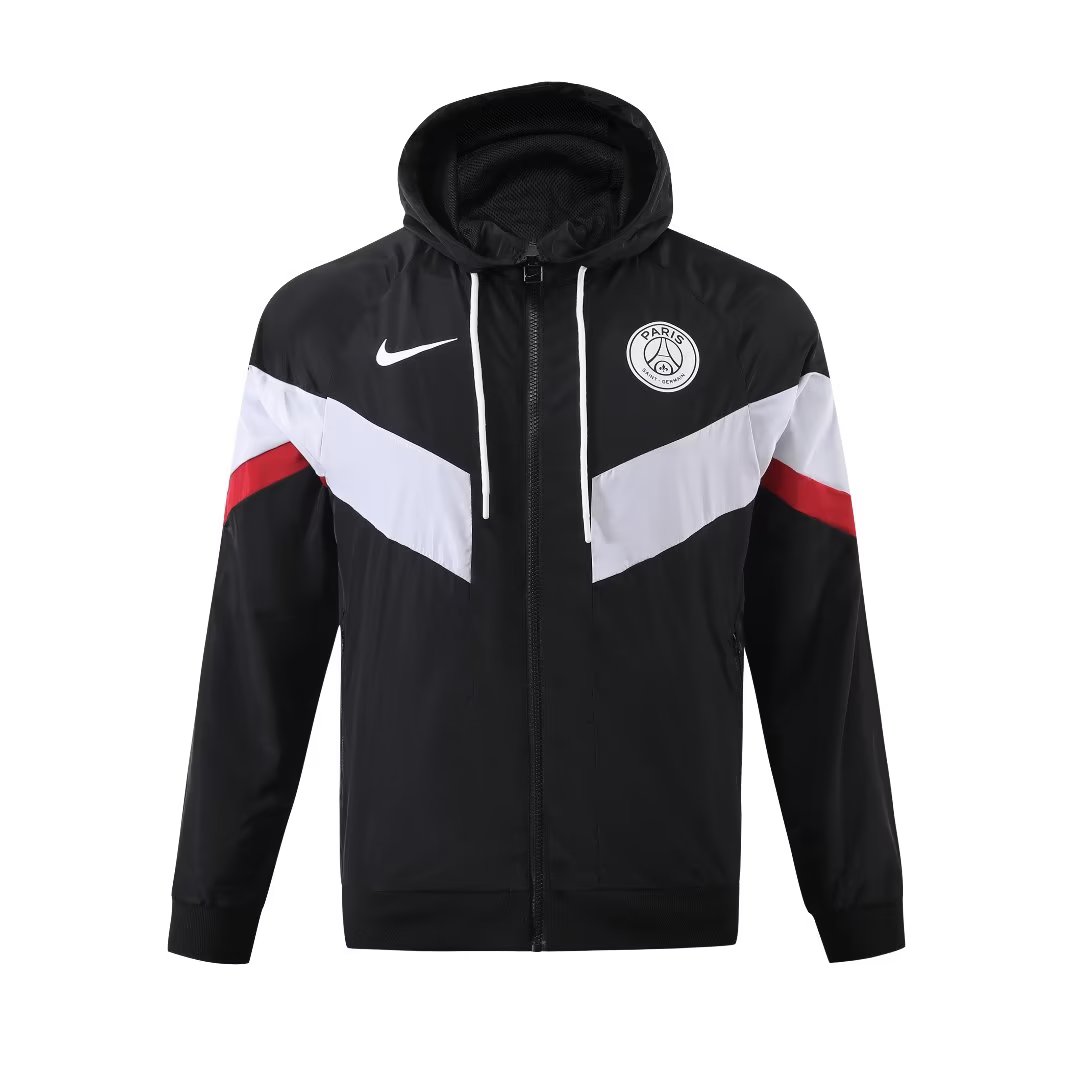 Mens PSG All Weather Windrunner Jacket Black 2023/24