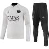 Mens PSG Training Suit Light Grey 2023/24