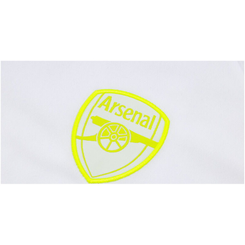 Mens Arsenal Polo Shirt White 2023/24