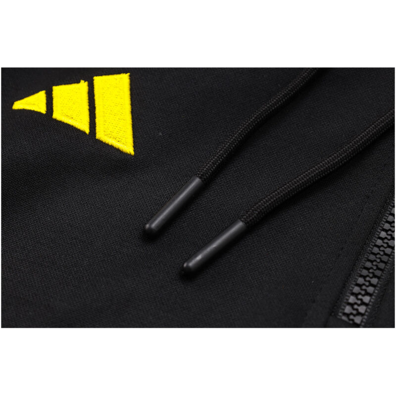 Mens Juventus Hoodie Sweatshirt Black 2023/24