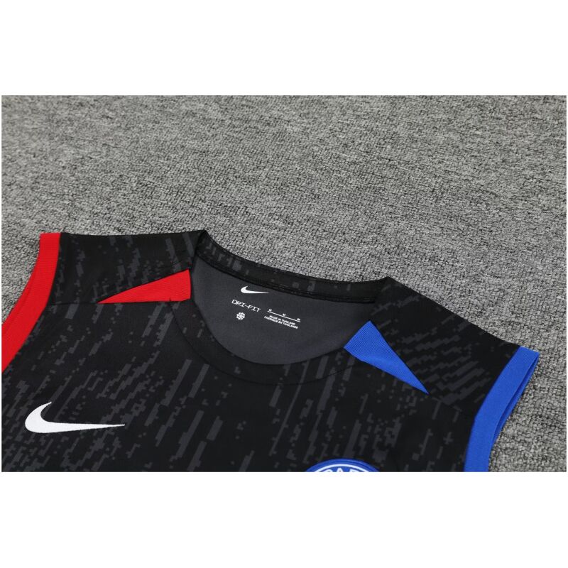 Mens PSG Singlet Suit Black II 2023/24
