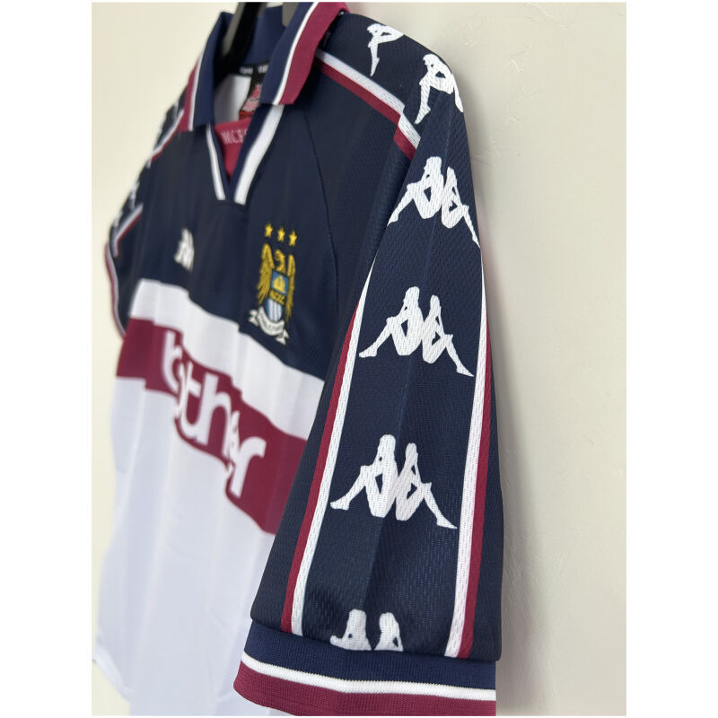 Mens Manchester City Retro Away Jersey 1997/98